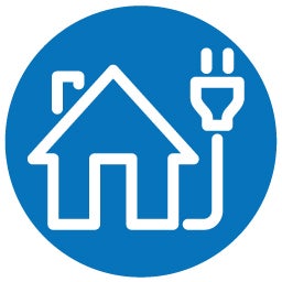 Home energy efficiency icon